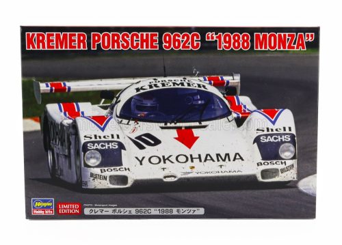 Hasegawa - PORSCHE 962C TEAM KREMER N 10 MONZA RACING 1988 /