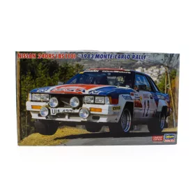   Hasegawa - NISSAN 240RS (BS110) TEAM NISSAN EUROPE (night version) N 12 RALLY CARLO 1983 TIMO SALONEN - SEPPO HARJANNE /