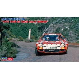   Hasegawa - LANCIA STRATOS HF N 6 WINNER RALLY TOUR DE CORSE 1975 BERNARD DARNICHE - ALAIN MAHE /