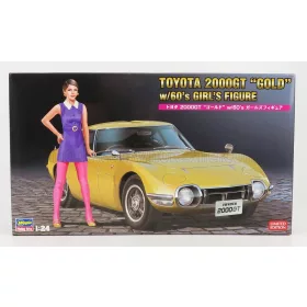 Hasegawa - TOYOTA 2000GT WITH GIRL FIGURE 1967 /