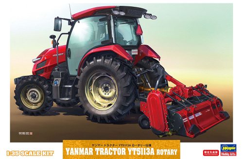 Hasegawa - Yanmar Yt5113A Tractor With Rotary Trailer