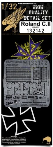 HGW Models - 1/32 Roland C.II - Armament - Photo-etched Sets  - Wingnut Wings