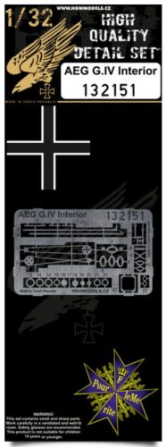 HGW Models - 1/32 AEG G.IV - Interior - Photo-etched Sets  - Wingnut Wings