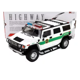 Highway 61 - HUMMER H2 BORDER PATROL POLICE 2006 WHITE GREEN