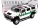 Highway 61 - HUMMER H2 BORDER PATROL POLICE 2006 WHITE GREEN