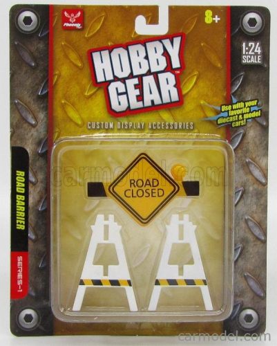 Hobby Gear - 1:24 Road Barrier - Diorama Accessoires
