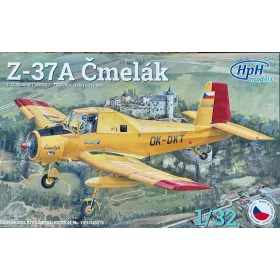 HPH Models - 1/32 Zlin Z-37A Čmelák repülő makett