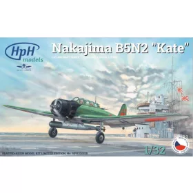 HPH Models - 1/32 Nakajima B5N2 Kate repülő makett