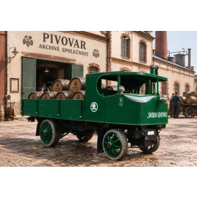 HPH Models - Škoda-Sentinel parní nákladní automobil