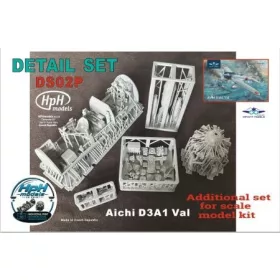 HPH Models - Aichi D3A1 Val - Detail set (for Infinity kit)