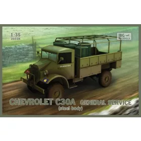   IBG - Chevrolet C30A General Service (Steel Body) harcjármű makett