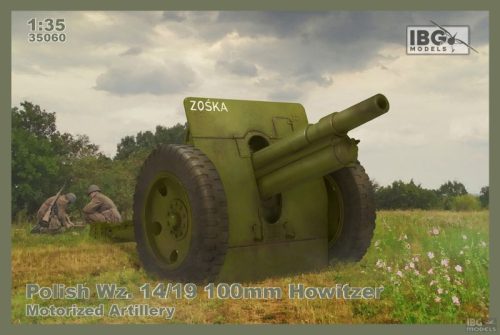 IBG - 1/35 Polish Wz. 14/19 100mm Howitzer - Motorized Artillery