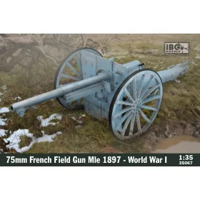   IBG - 1/35 75mm French Field Gun Mle 1897 - World War I - IBG