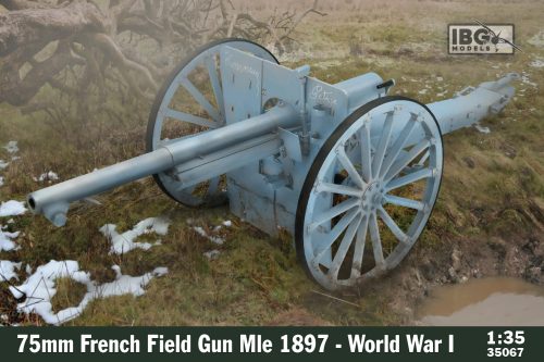 IBG - 1/35 75mm French Field Gun Mle 1897 - World War I - IBG