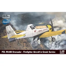   IBG - PZL M18 Dromader - Firefighter Aircraft in Greek Service repülő makett