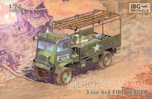 IBG - 1/72 Bedford QLR 3 ton 4x4 Fire Tender 