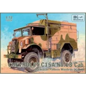   IBG - 1/72 Chevrolet C.15A  No.13 Cab Australian Pattern Wireless / Signals harcjármű makett