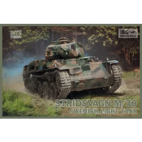 IBG - 1/72 Stridsvagn m/39 Swedish light tank tank makett