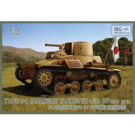   IBG - 1/72 Type 94 Japanese tankette with 37mm gun tank makett