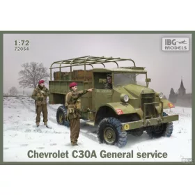   IBG - 1/72 Chevrolet C30A General service (steel body) harcjármű makett
