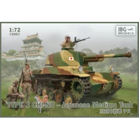 IBG - 1/72 Type 3 Chi-Nu Japanese Medium Tank tank makett