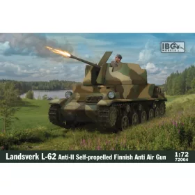   IBG - 1/72 Landsverk L-62 Anti-II Finnish Self-propelled Anti Air Gun - IBG tank makett