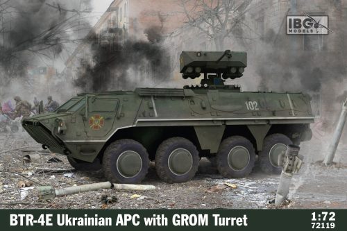 IBG - 1/72 BTR-4E Ukrainian APC with GROM Turret