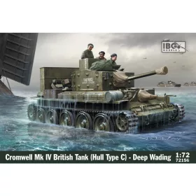   IBG - Cromwell Mk IV British Tank (Hull type C) - Deep Wading tank makett