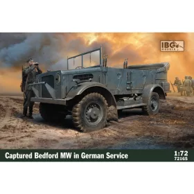   IBG - Captured Bedford MW in German Service harcjármű makett