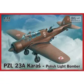 IBG - 1/72 PZL 23A KARAS Polish Light Bomber repülő makett