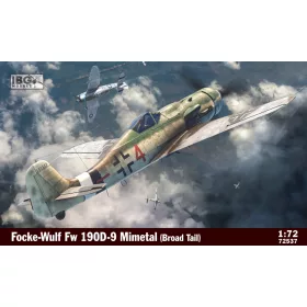   IBG - 1/72 Focke-Wulf Fw 190D-9 Mimetall (Broad Tail) repülő makett