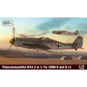   IBG - 1/72 Platzschutzstaffel JV44 (Fw 190D-9 and Fw 190D-11) Dual Combo - IBG repülő makett