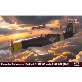   IBG - 1/72 Romanian Barbarossa 1941 vol.2: IAR.80 early and IAR.80A  (2in1)