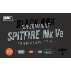   IBG - Supermarine Spitfire Mk Vb - North West Europe 1941-44 - Black Box Limited Edition repülő makett