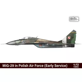   IBG - 1/72 MiG-29 in Polish Air Force (Early Service) (LIMITED EDITION  include 3d printed parts) - IBG