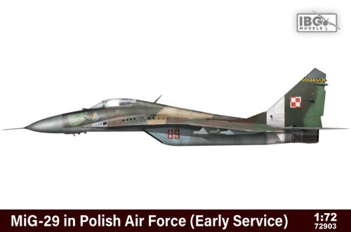 IBG - 1/72 MiG-29 in Polish Air Force (Early Service) (LIMITED EDITION, include 3d printed parts) - IBG