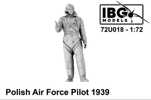 IBG - 1/72 Polish Air Force Pilot 1939 (3d printed figure)