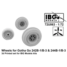 IBG - 1/72 Wheels for Gotha Go 242B-1/B-3 & 244B-1/B-3