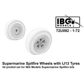 IBG - Supermarine Spitfire Wheels with IJ13 Tyres 3D