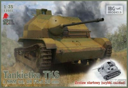 IBG - Tks Tankette With 20Mm Gun Qiuck Traks
