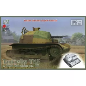 IBG - Tks Tankette With Mg Qiuck Tracks tank makett