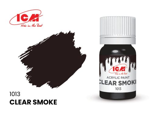 ICM - CLEAR COLORS Clear Smoke bottle 12 ml