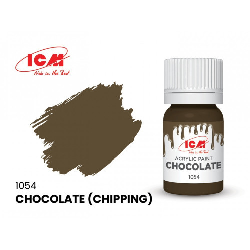 ICM - Chocolate (Chipping), flat (12 ml) - Acrylic paint