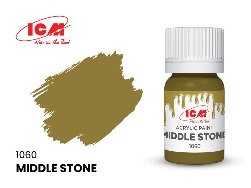 ICM - BROWN Middle Stone bottle 12 ml