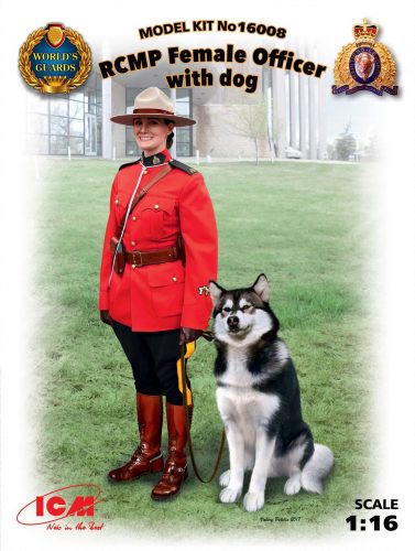 ICM - RCMP Female Officer with dog