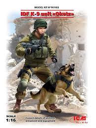 ICM - IDF K-9 Unitz "OKETZ" with dog