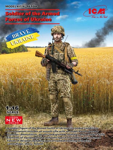 ICM - Soldier of the Armed Forces of Ukraine(100% new molds)