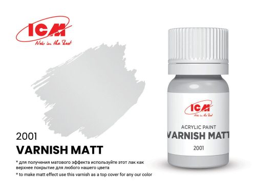 ICM - VARNISHES Varnish Matt bottle 12 ml