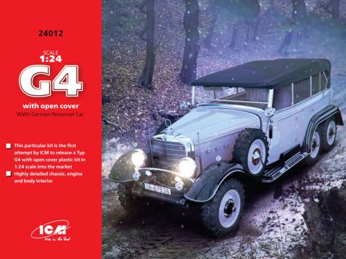 ICM - Typ G4 with open cover, WWII German Personnel Car
