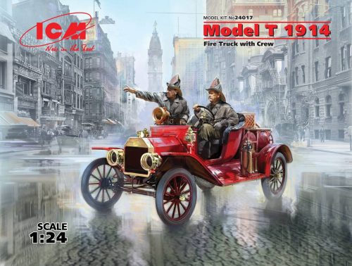 ICM - Model T 1914 Fire Truck with Crew